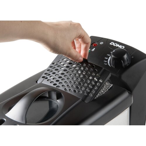 DOMO DO464FR nerezová fritéza, 3 l