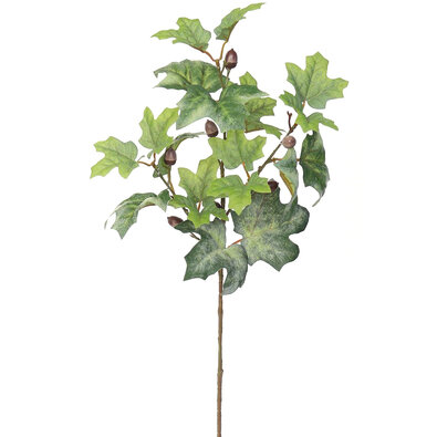 Podzimní dekorační větvička Javor, 62 cm