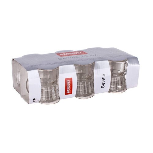 Banquet 6-delni set lijakov z ročajem SEVILLA, 25ml