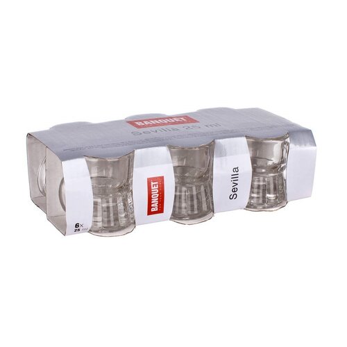 Banquet 6-delni set odlivkov z ročajem SEVILLA, 25ml
