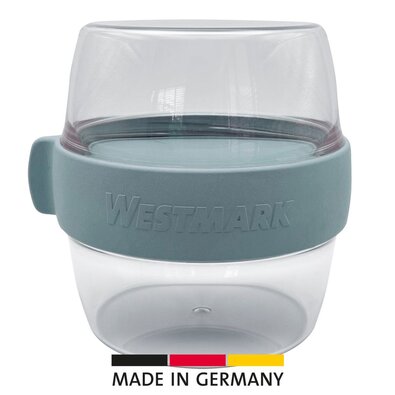 Westmark Двосекційний контейнер для їжі MAXI, 700 мл, синя