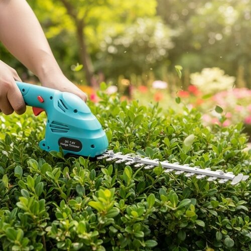 Akumulátorové zahradní nůžky 2v1, 7,4 V