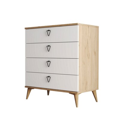Komoda Versa White and Oak