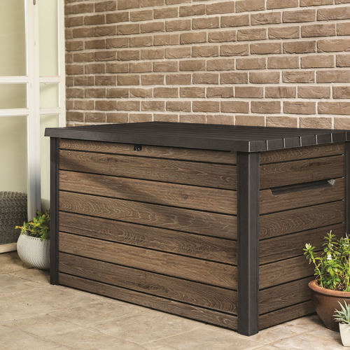 Keter zahradní úložný  box Deco 870 l, hnědá