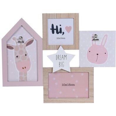 Фоторамка Hatu рожевий, 38,5 x 31 x 1 см