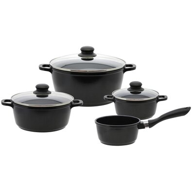 Elo 62440 Set de oale de bază din aluminiu turnatnegru cu 4 piese