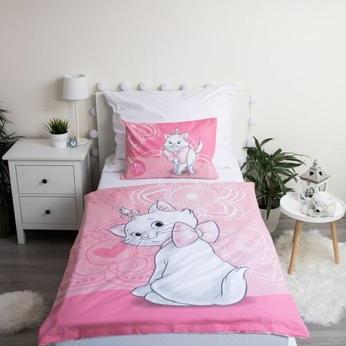 Бавовняна постільна білизна в дитяче ліжечко   Marie Cat 02, 100 x 135 см, 40 x 60 см