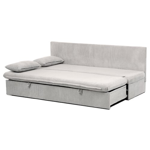 Rozkładana sofa trzyosobowa ASB-4740 BGE2,manżestrowa, beżowa