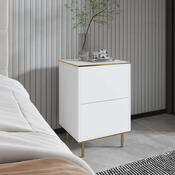 Noptieră Imaj Marble White