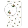 Jerry Fabrics Platno s gumico Star Wars Baby Yoda,90 x 200 cm + 25 cm