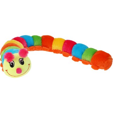 Jucărie de pluș Omidă colorată, 115 cm