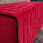 Taboret Mabel Pouf Czerwony