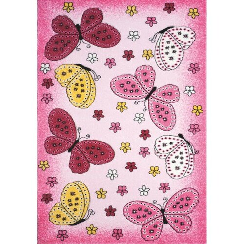 Dětský koberec Toys pink C 259, 133 x 195 cm