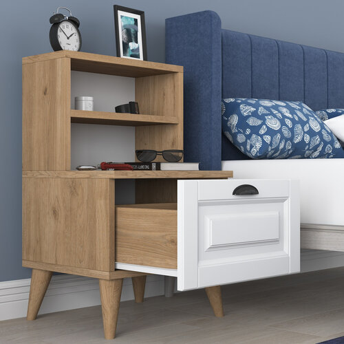 Приліжкова тумбочка BD Walnut