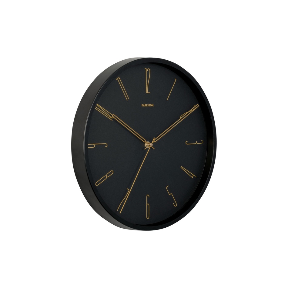 Karlsson 5898BK design falióra, 35 cm  termék 2. képe