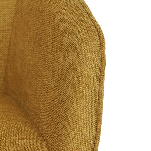 Zestaw krzeseł obiadowych z mechanizmem zwrotnymHC-536 YEL2, 2 szt.