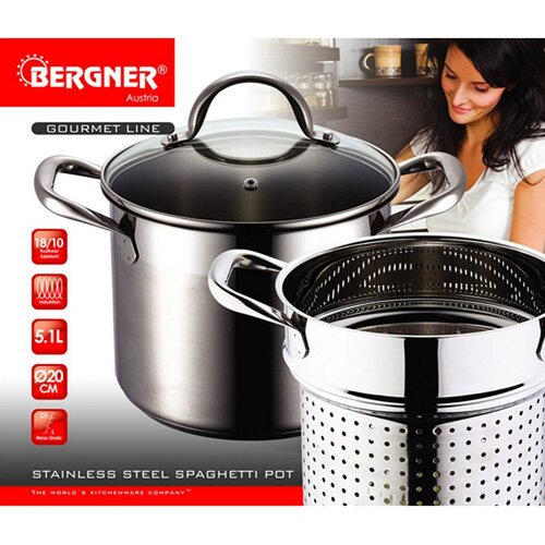 Oala de gătit la aburi marca Bergner