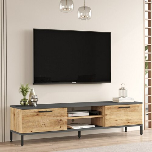 Stolik pod telewizor Rio Atlantic Pine and Anthracite