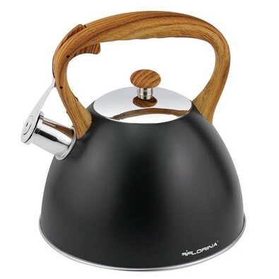Florina Wasserkessel Frank 2,5 l, schwarz