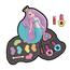 Clementoni Make-up set Crazy Chic, Sirena, 34 x 30x 6 cm