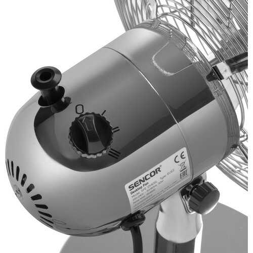 Sencor SFE 2540SL stolný ventilátor, strieborná