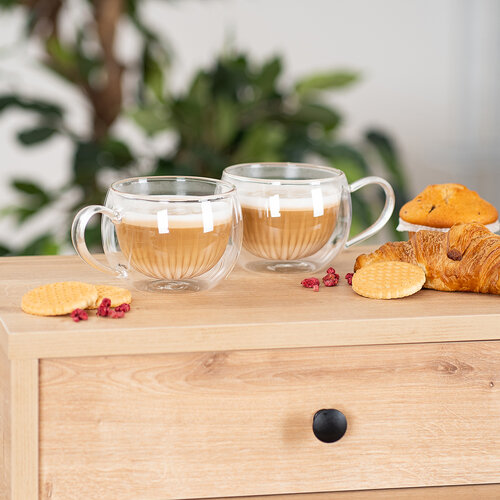 Pahare termo pentru cappuccino 4Home Hot&Cool 270 ml, 2 buc.