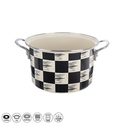 Orion Emajlirana posoda Šachovnice Lem, 3 l,premer 20 cm
