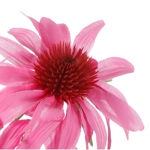 Floare artificială Echinacea, 3 flori, 21 x 12 x62 cm
