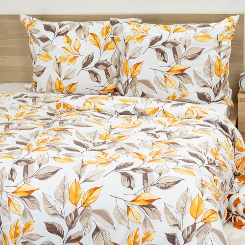 4Home Bavlnené obliečky renforcé Autumn Leaves, 140 x 200 cm, 70 x 90 cm