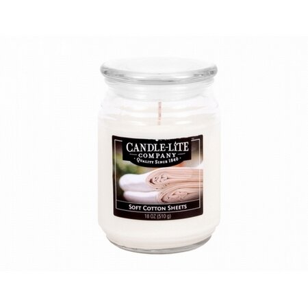 Candle-lite Illatos gyertya Lágy pamut, 510 g