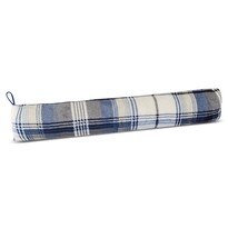 Ozdobna poduszka uszczelniająca LIN UNI Sześciany niebieski, 15 x 85 cm