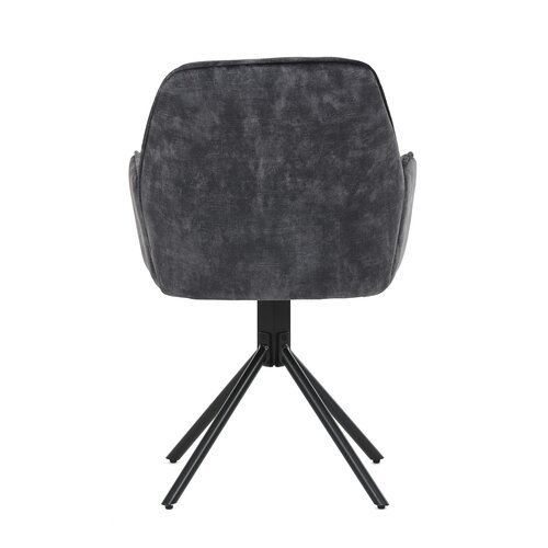 Set de scaune de sufragerie HC-511 BK4, 2 buc.