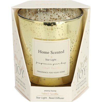 Sveča v steklenem kozarcu Star light, Velvetvanilla, 200 g