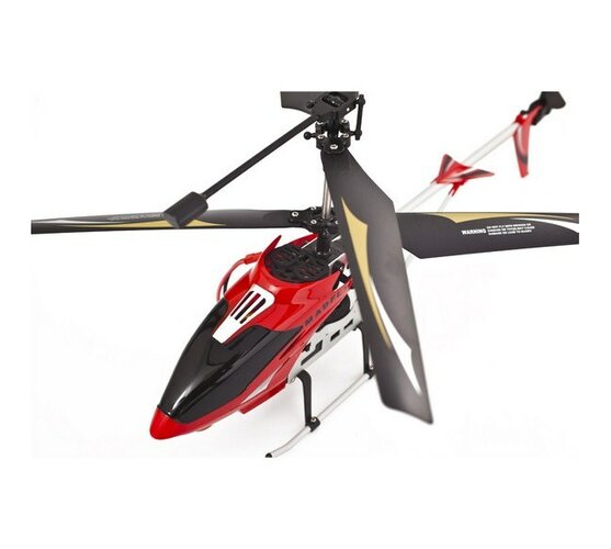 Venkovní tříkanálový 38 cm vrtulník, Buddy Toys, bílá + červená
