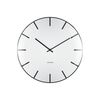 Karlsson KA5722WH Dizajnové nástenné hodiny, 40 cm