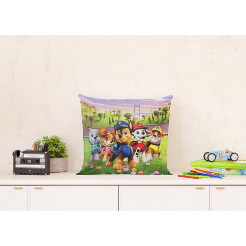Poduszka dla dzieci Paw Patrol, 40 x 40 cm