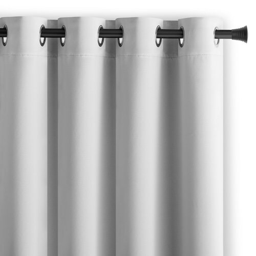 Restilo Draperie Blackout EYELETS albă, 140 x 245 cm