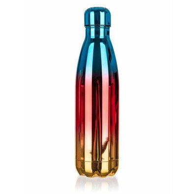 Banquet Butelka termiczna FLAMENCO 500 ml, tęczowa niebieski
