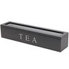 Teebeutel-Box 43 x 9 x 8,7 cm, Schwarz