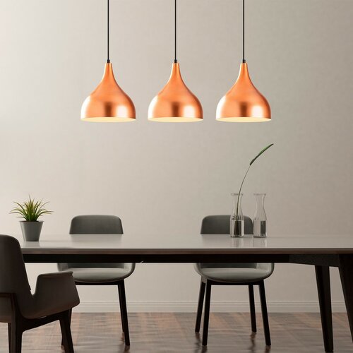 Lampa wisząca Saglam - 3781, miedziany