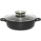 Elo 19628 Pekáč se skleněnou poklicí a aroma úchytem Alucast 28 cm
