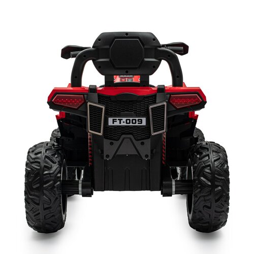 Baby Mix Detská elektrická štvorkolka Rave 4 x 4,červená