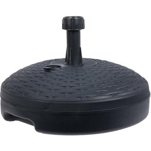 Schirmständer Rattan, 20 l, Anthrazit, 45 x 15 cm