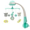 Baby Mix Carusel deasupra pătuțului cu proiectorde lumină, verde