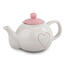Ceainic ceramică Heart 1 l, roz