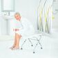 SAPHO A0050301 Taburet pliabil pentru handicapați,alb