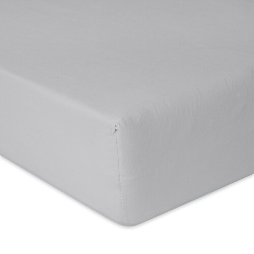 Matex Bamboo непромокальне простирадло світло-сіре, 80 x 160 x 10 см