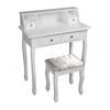 Dekoratívny stolík so stoličkou RODES NEW, biely