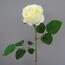 Umělá květina růže 65 cm bílá 6 ks