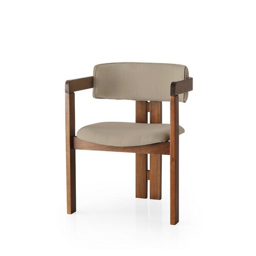 Jedálenská stolička CO Mink and Walnut